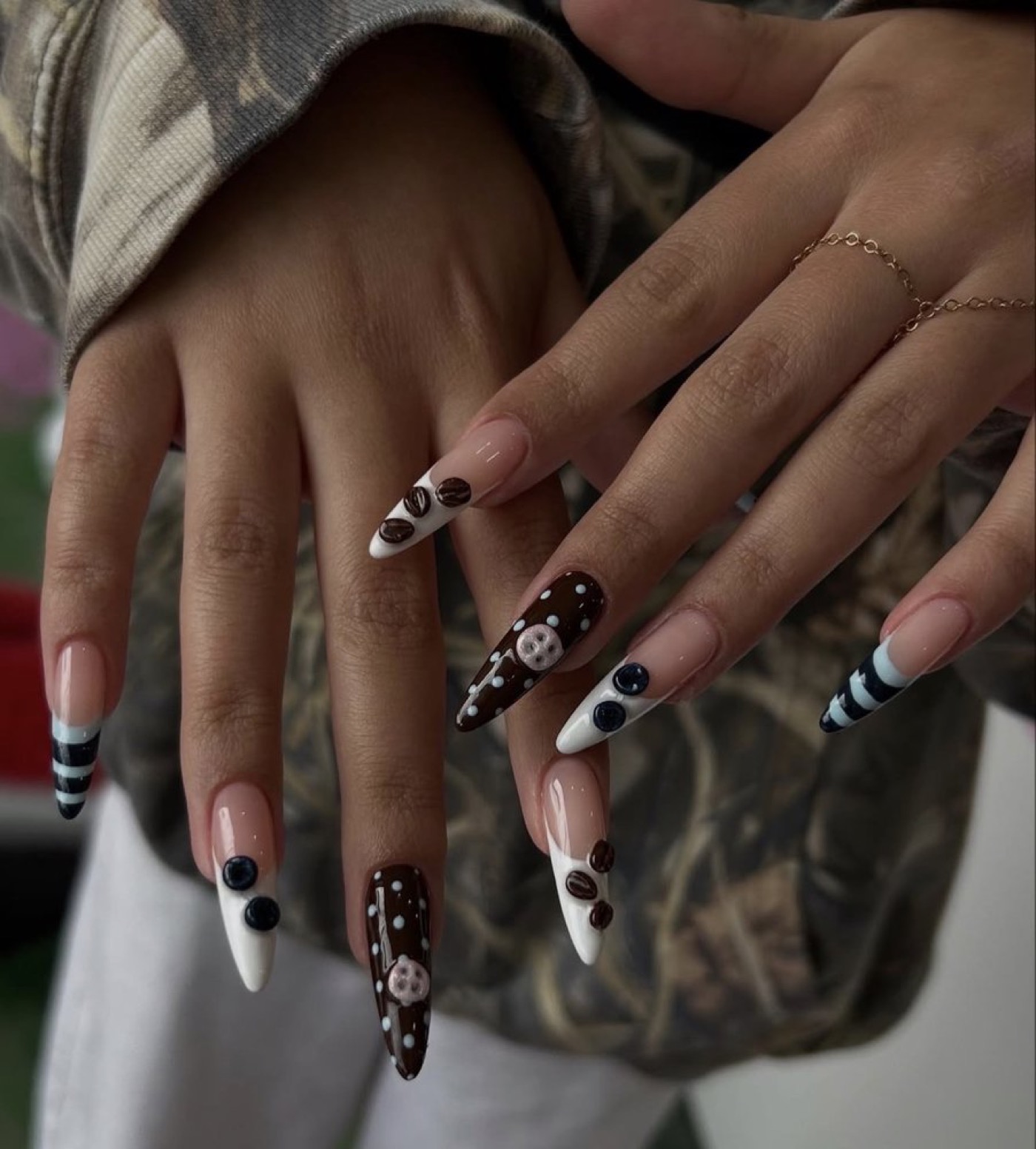 Custom nail art by a Los Angeles salon in our directory
